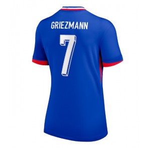 Francie Antoine Griezmann #7 Dámské Domácí Dres ME 2024 Krátký Rukáv